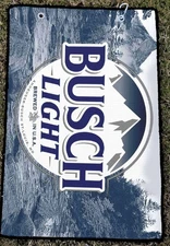 busch  Golf  Towel - Brand New - 16" x 24" 