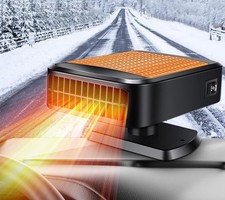 Calentador de Coche 12V 200W Giratorio 360  Desempa ador/Descongelador R pido