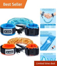 Sturdy Reflective Toddler Leash with Adjustable Length - Perfect for Travel