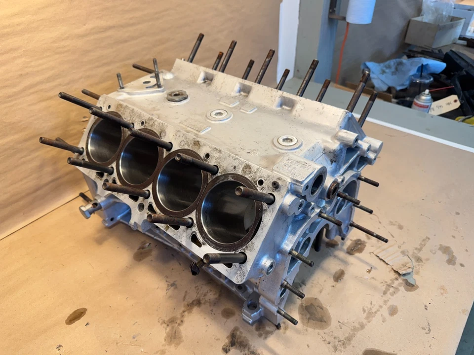 Ferrari 308 Mondial Crankcase/Engine Block OEM PN 115540 - Image 2 of 4