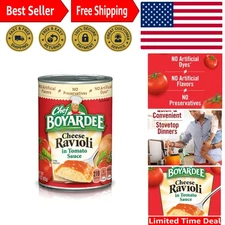 Classic Cheese Ravioli in Tomato Sauce - Convenient 12 Pack for Busy Days