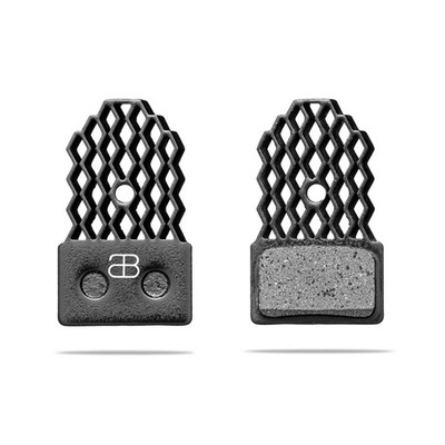 ABSOLUTE BLACK Juego pastillas freno bicicleta grafeno aluminio compatible con S