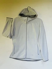 Arc'Teryx  Jacket Full Zip Fleece Hoodie Light Polartec Beige Jacket Size L?