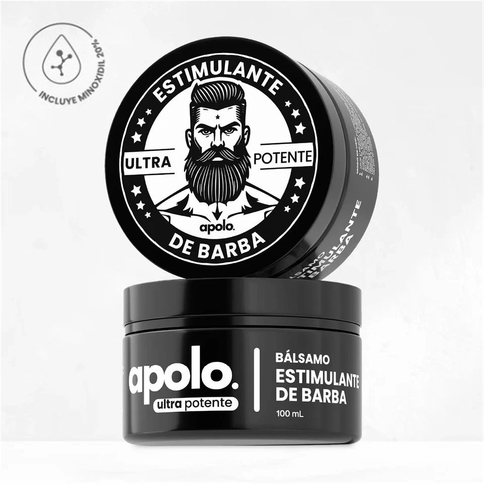 Beard Cosmetics Beard Oil Barba Apolo Cosmetics Para Barba 100ml - Exp2027 - Image 3 of 4
