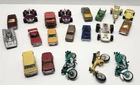 20) Vintage Diecast Toy Cars & Motorcycles Corgi, Matchbox, Tonka, Guisval Etc