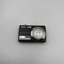 nikon coolpix S220 Kamera Objektiv Störung Defekt Bastler Ohne Zubehör Digital