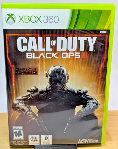 Call of Duty: Black Ops 3 (Microsoft Xbox 360, 2015) CIB Tested!