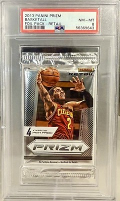 2013 Panini Prizm Basketball Foil Retail Pack PSA Near Mint - Mint 8 Ultra Rare!