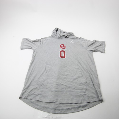 #ad #ad Oklahoma Sooners Sport Tek Short Sleeve Shirt Men#x27;s Gray Red Used $32.49