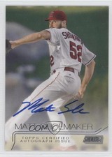2015 Topps Stadium Club Auto Matt Shoemaker #SCA-MS Auto 4t0