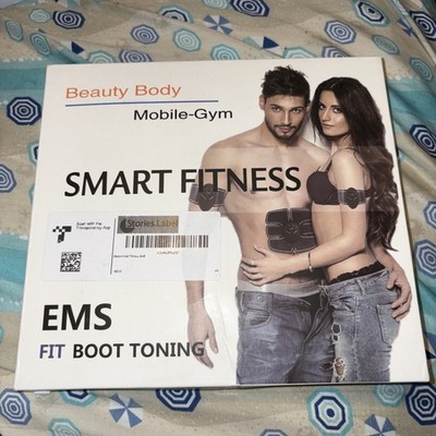 Mobile Gym Smart Fitness EMS Fit Boot Toning Beauty Body, Abdominals, NIB.      