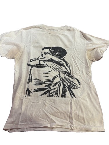 BROCKHAMPTON Ginger Album Men’s White Cotton Graphic Print Crew Neck T-Shirt M