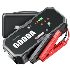Car 6000A Portable 12V Jump Starter Power Bank 12V Auto Battery Charger Booster