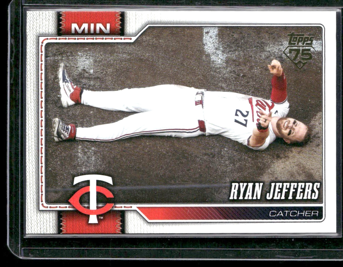 Topps 2026 Series 1 Ryan Jeffers Golden Mirror Parallel #315 Minnesota Twins