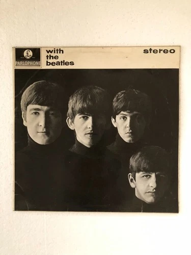 THE BEATLES "With The Beatles" vinyl LP- 1976 UK reissue Parlophone PCS 3045 EX!