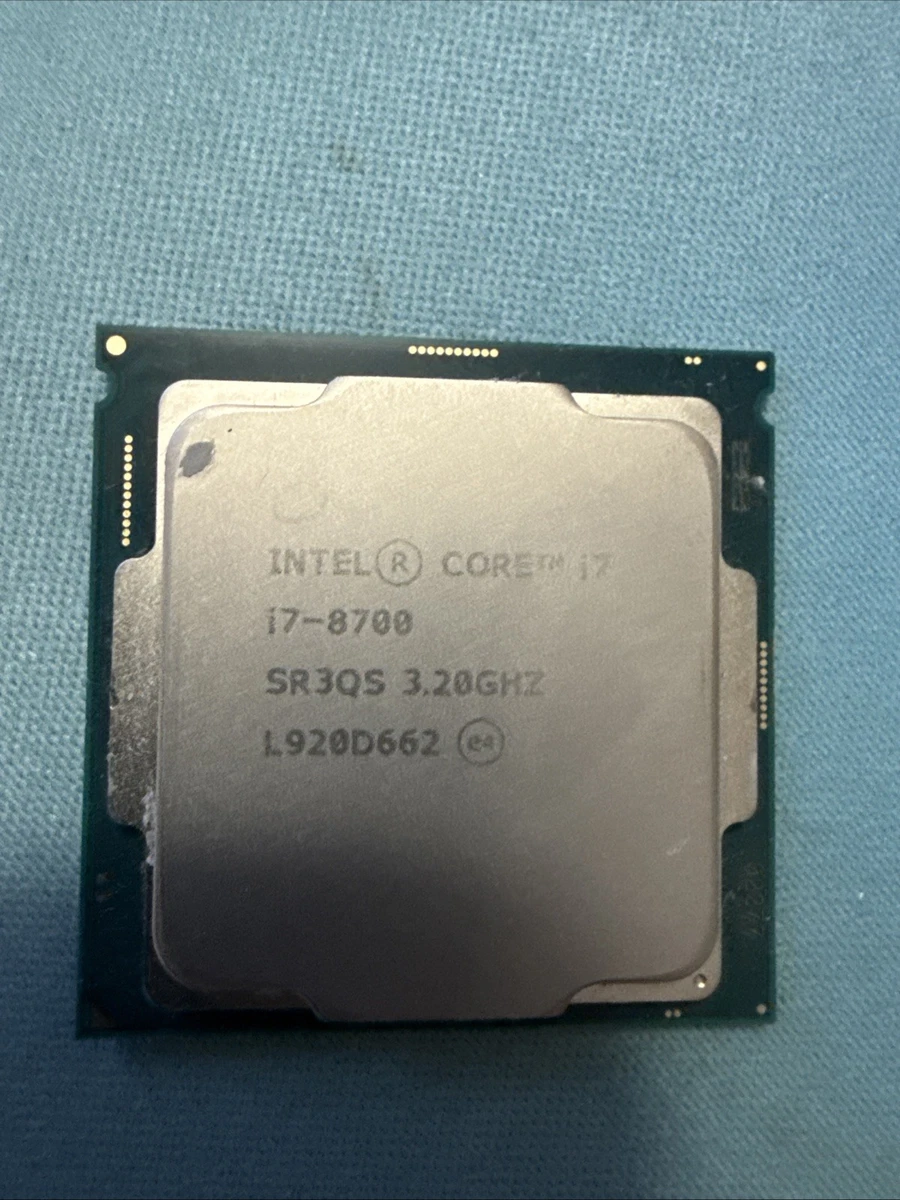 Intel Core i7-8700 Processor Model Computer Processors (CPUs) for