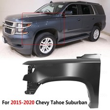 Front Left Side Fender For Chevrolet Suburban Tahoe 2015-2020 Black