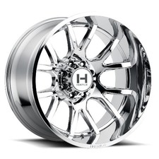 20x9 Hostile H113 Rage Armor Plated Chrome Wheels 8x180 12mm Set Of 4