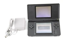 Nintendo DS Lite USG-001 Black Handheld Console - Working - No Stylus