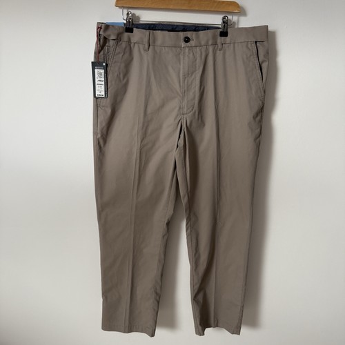 M&S Blue Harbour beige Chinohose Herren neu mit Etikett W38 L29 kurze Länge
