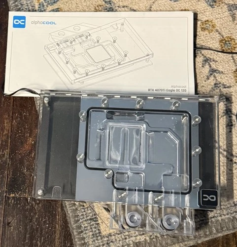 alphacool GPU Water Block For GeForce RTX 4070 Ti Eagle OC 12G