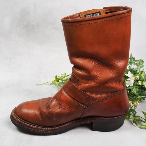 JOHN LOFGREN MUSHMANS ENGINEER Boots US8(26cm) Size Men's Fashion Brown Japan - Picture 4 of 12