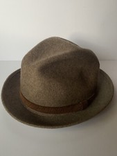 Authentic Vintage Mens Pendleton A197-02 Hat Wool Fedora WPL 5923 Small USA
