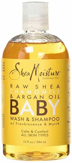 Shea Moisture Raw Shea Chamomile Argan Oil Baby Wash Shampoo 13 oz  384 ml