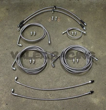 Complete Front & Rear Brake Line Replacement Kit For 97-01 Honda CRV without ABS
