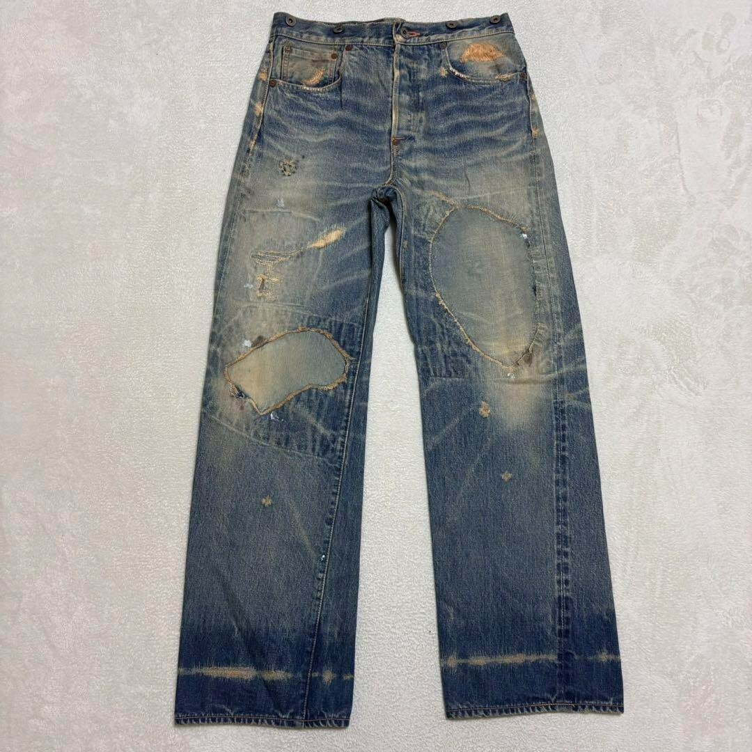 Kapital Kountry boro Patchwork Denim MOMO KAPITAL LEGS REDUX Kapital Kountry boro Patchwork Denim MOMO KAPITAL LEGS REDUX