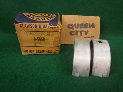 NOS engine main/crankshaft bearing STD S-5668 Clawson & Bals MB01083