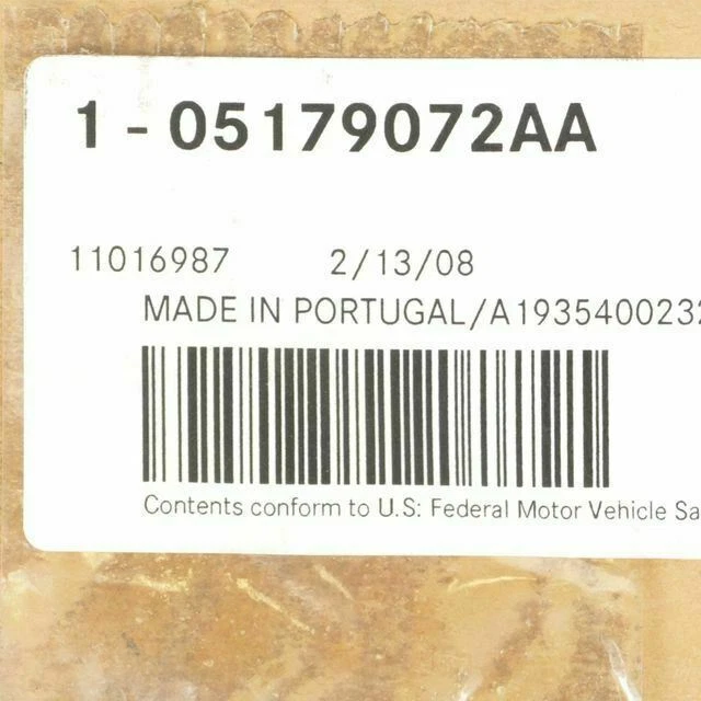 Genuine Mopar 2006-2008 Chrysler Crossfire Lift Gate Wiring Harnesses 5179072AA - Image 3 of 4