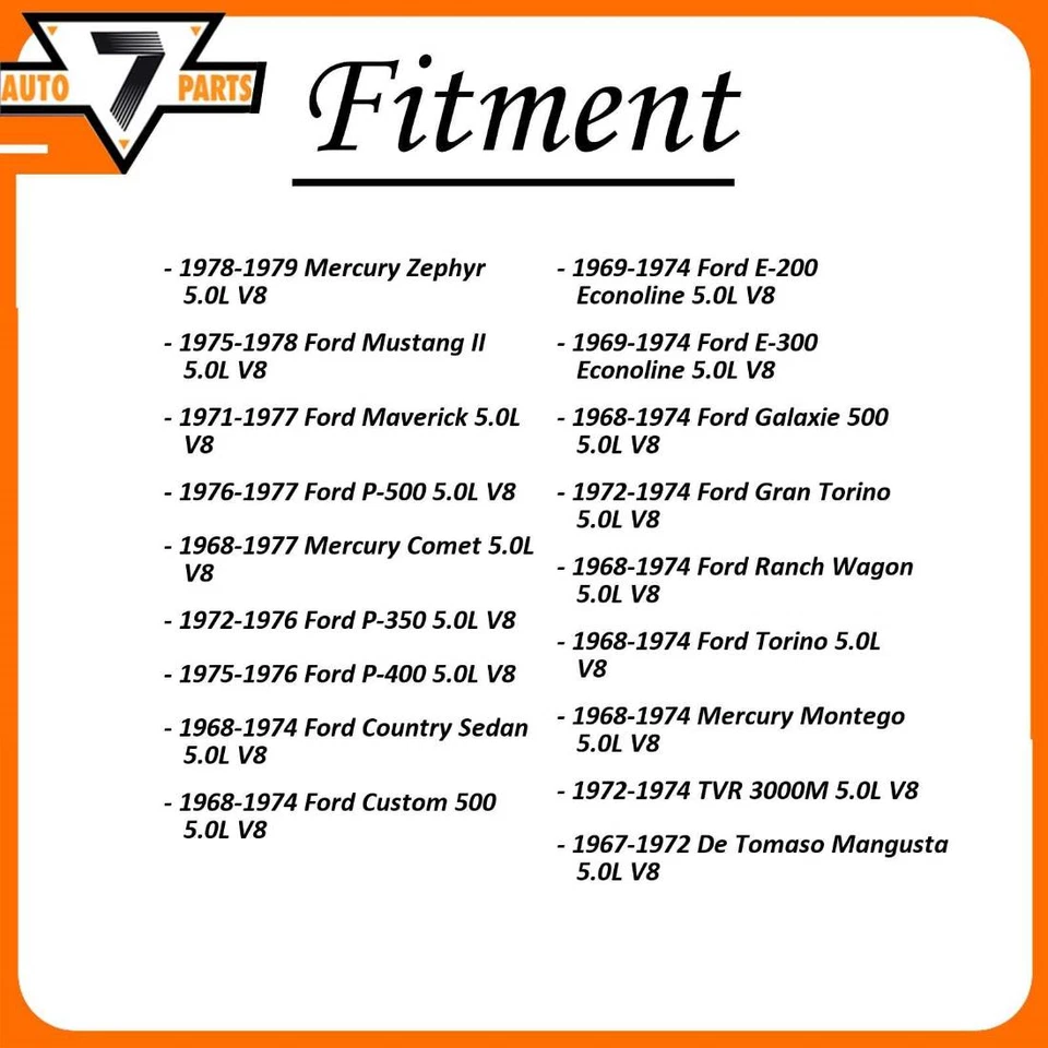 Juego de pernos de culata de motor MAHLE para Ford Bronco 1968-1996 Foto 4 de 4