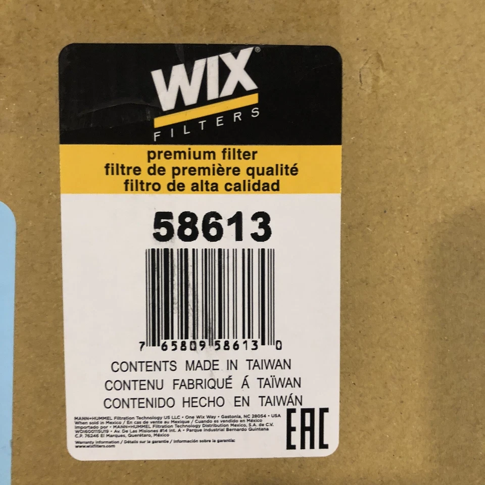 Kit de filtro de transmisión Wix 58613 para Dodge Ram Van Dakota Durango Jeep nuevo Foto 4 de 4