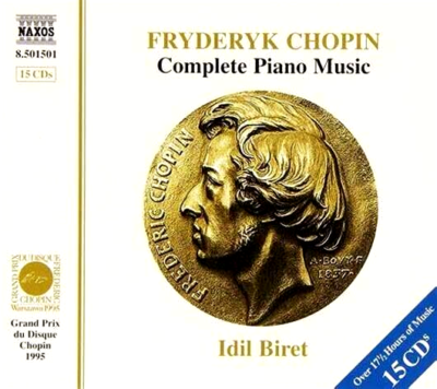 クラシック Idil Biret Chopin Edition 15CDs Chopin Complete Piano Music IDIL BIRET Naxos 15 CD Box