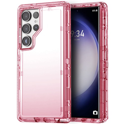 For Samsung S25 S24 S23 S22 S21 S20 Ultra/+ Case Shockproof Hybrid Clear Cover - Picture 29 of 49