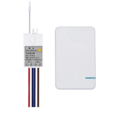 Wireless Wall Light Switch Transmitter Receiver Kit for Lamp Remote Control DIY