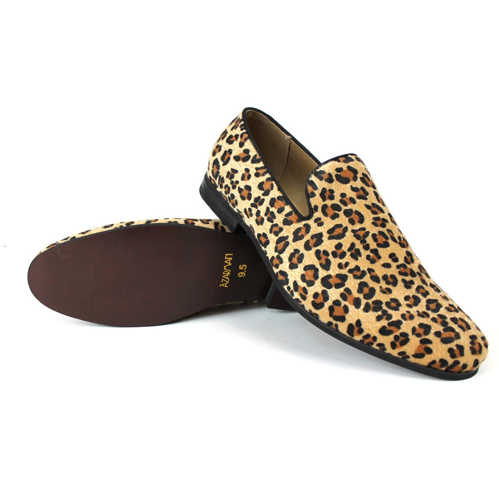 Mens animal hotsell print trainers