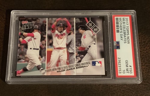Topps Now 2017 #150 mlb clasificación PSA 10 gema como nueva - Día de la Madre