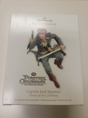 Hallmark Disney Pirates Of The Caribbean Captain Jack Sparrow