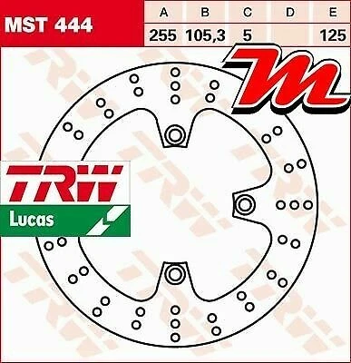 Disques de frein Pour Tiger pour motocyclette Triumph