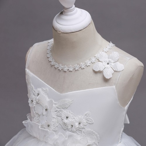 Little Girls Dress Kids Flowers Princess Dress For Party Wedding Birthday Party - 第 19/32 張圖片