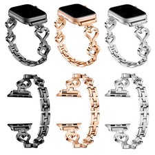 Bling iWatch Band Strap for Apple Watch Series 8 7 6 5 4 3 2 44mm/42mm/45mm/49mm