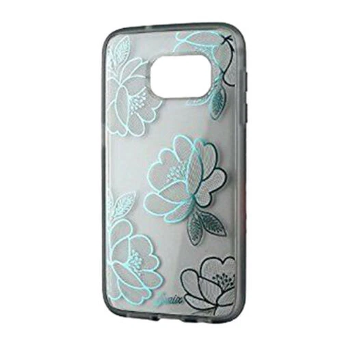Sonix Clear Flower Design Case For SamsungGalaxyS7 CAS LNT FLORETTE SAM GS7 BLU - Image 3 of 4