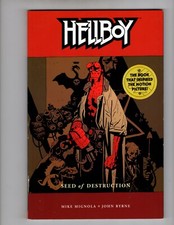 Dark Horse Books Comic Hellboy Seed of Destruction Graphic Novel Softcover New