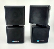 2 - Audiofile Double Cube Adjustable Speakers In Black