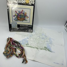 Vintage Dimensions “First Breath of Spring” No Count Cross Stitch Kit #3936