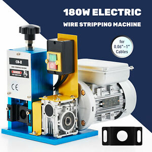 Copper Wire Stripping Machine Powered Electric Operated Stripper USA Inventory