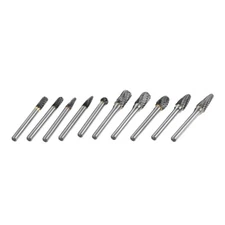 1 Set Shank Double Cut Tungsten Steel Carbide Die Grinder Bits For Proxxon