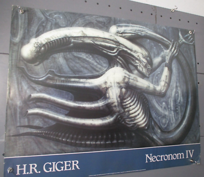 1976 H.R. GIGER NECRONOM IV Print 25